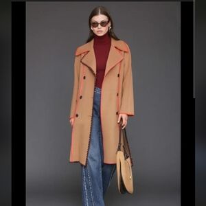 NWT Avec Les Filles Trench Coat
